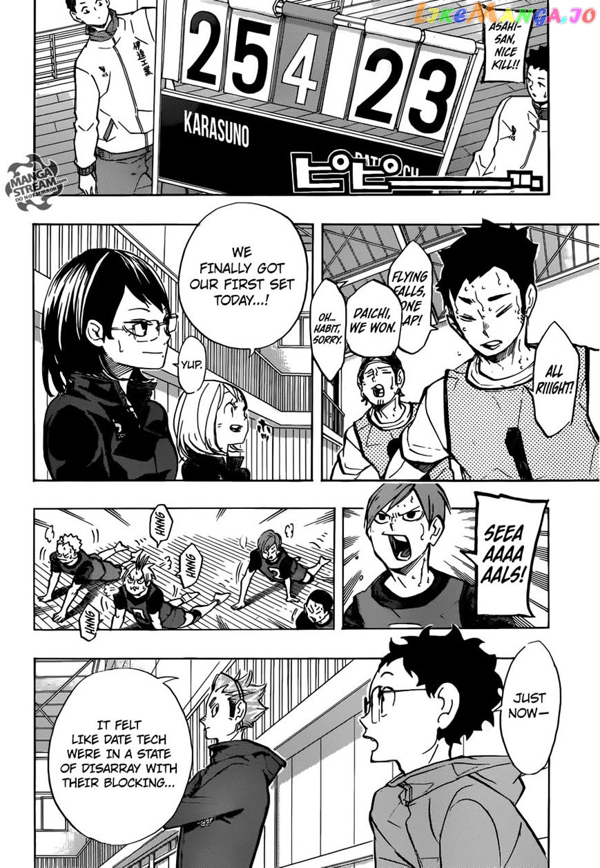 Haikyuu!!, Chapter 226 image 04